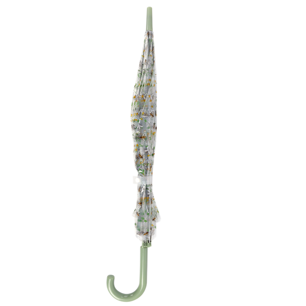 Parapluie transparent imprimé abeille