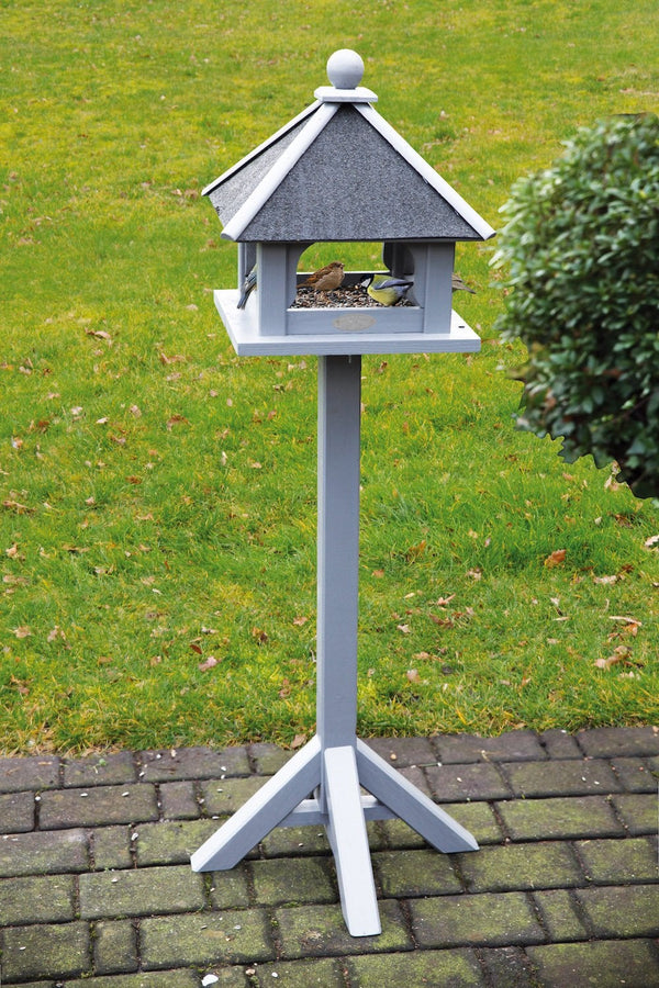 Esschert Design - Mangeoire sur pied gris
