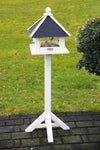Esschert Design - Mangeoire sur pied blanc