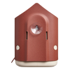 Cosy vogelvoeder Toscaans rood – vogelvoerhuisje voor tuin & balkon | Duurzaam gerecycled kunststof & weerbestendig