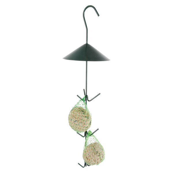 Esschert Design - Crochet de suspension Fat Ball avec toit
