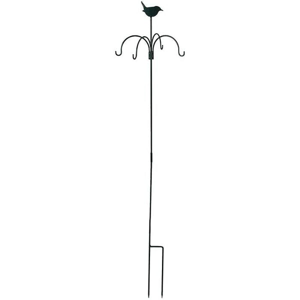 Voedersysteem op Paal 150cm met 4 Haken – Vogelvoederstation | Esschert Design