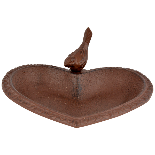 Coeur de bain d'oiseau en fonte