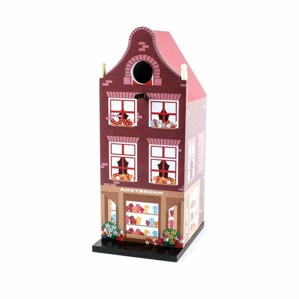 Birdhouse canal house cloche pignon Amsterdam