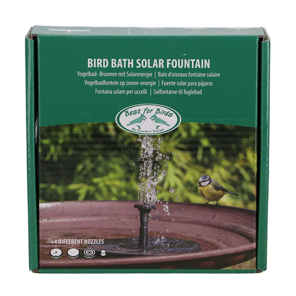 Fontaine solaire pour bain d'oiseaux Esschert Design