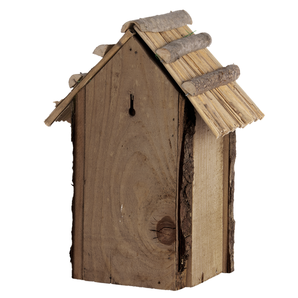 Esschert design - Koolmees nestkast rieten dak