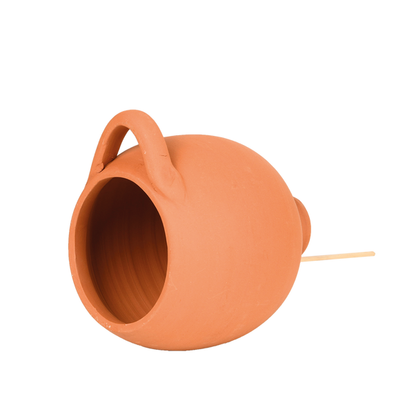 Esschert Design - Pot à oiseaux Mésange bleue en terre cuite