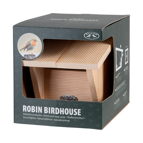 Roodborst Nestkast in Cadeaudoos | Esschert Design – foto 5
