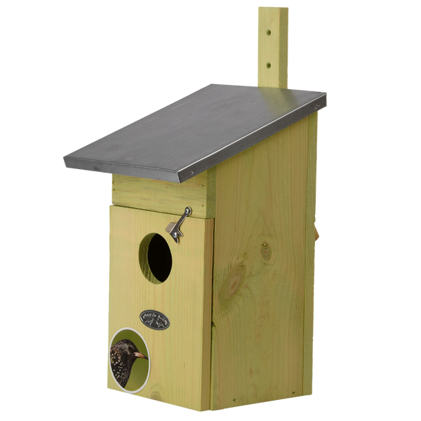Spreeuw Nestkast Zinken Dak 50mm | Esschert Design