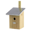 Spiegel koolmees vogelhuisje