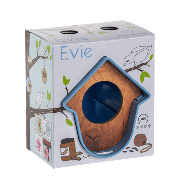 SingingFriend - Porte-pot de beurre de cacahuète Evie - bleu
