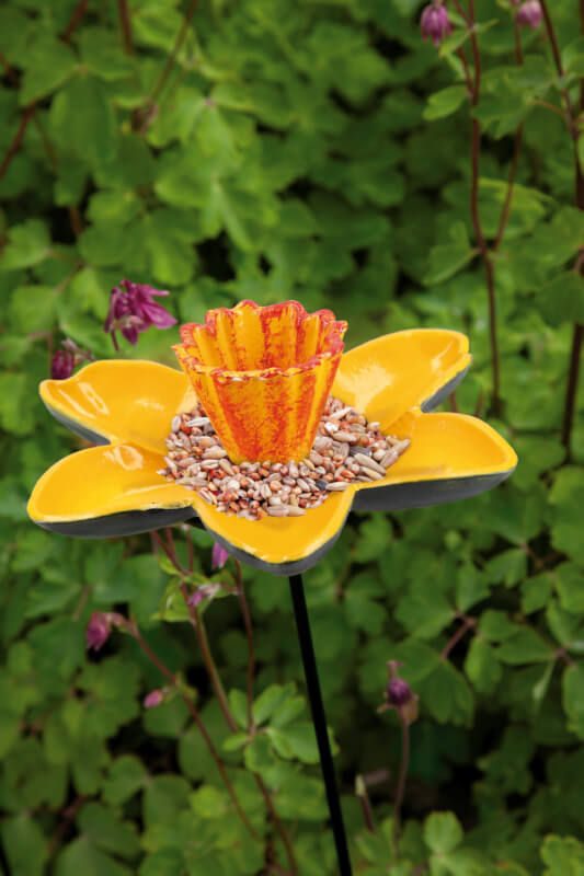 Mangeoire à oiseaux tournesol