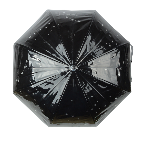 Parapluie ciel étoilé transparent
