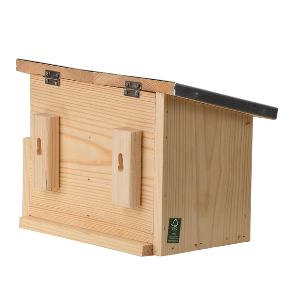 Mangeoire écureuil double