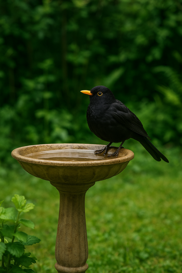 Waarom een vogelbad onmisbaar is in je tuin (en hoe je de juiste kiest)