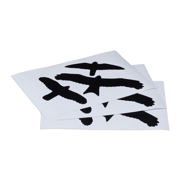 Autocollants de fenêtre oiseau 9 pièces en set