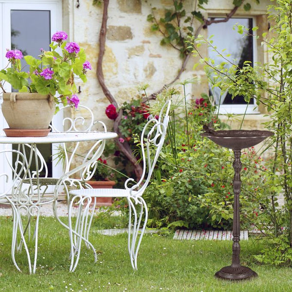 Bain d'oiseaux en fonte XXL 