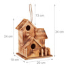 Nichoir avec 3 maisons