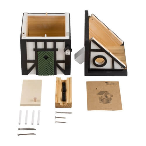 Nichoir/mangeoire Multiholk Korsvirke Svart Plus