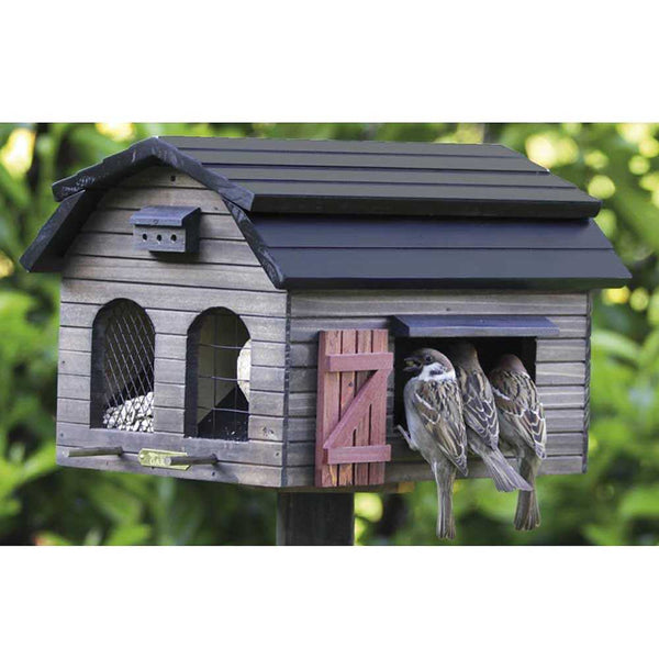 Voederschuur voor Tuinvogels - 4 Voedersoorten | Wildlife Garden