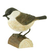 Houten Vogelbeeldje Glanskop - Handgesneden Decoratief Tuinvogeltje | DecoBird