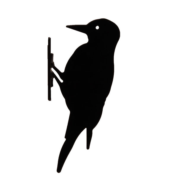 Vogelsilhouet Bonte Specht – Metalen Tuindecoratie voor Schutting & Balkon | Wildlife Garden – foto 3