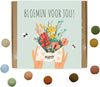 Coffret cadeau Blossombs – Des fleurs pour vous (moyen) | Cadeau durable avec Flower Bombs