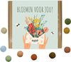Blossombs Cadeauset – Bloemen voor Jou (Medium) | Duurzaam Cadeau met Bloembommen