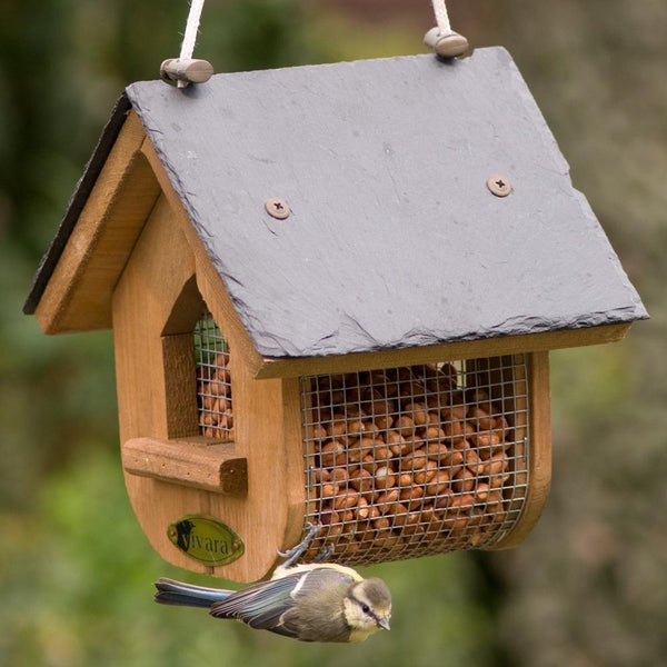 Mangeoire à cacahuètes Jupiter ardoise