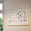 Carte murale Oiseaux du jardin