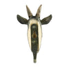Kledinghaak Geit – Decoratieve Houten Wandhaak | Wildlife Garden