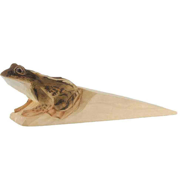 Houten Deurstopper Kikker - Decoratief & Functioneel | Wildlife Garden – foto 2
