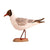Vogelbeeldje Kokmeeuw – Handgesneden Houten Decoratievogel | DecoBird Wildlife Garden