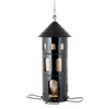 Hangende Vogelvoedersilo Zwart - Combi Voederhuis | Wildlife Garden