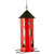 Hangende Vogelvoedersilo Rood - Combi Voederhuis | Wildlife Garden