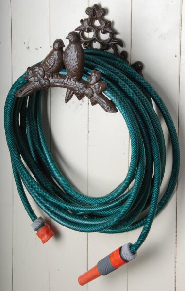 Esschert Design - Porte-tuyau d'arrosage oiseaux