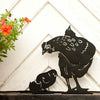 Silhouette de poule