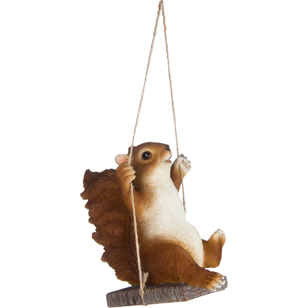 Écureuil sur balançoire
