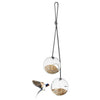 Mangeoire en verre 2 pcs.
