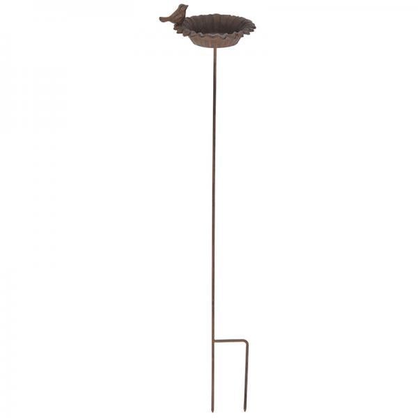Esschert Design - Bain d'oiseau sur épingle