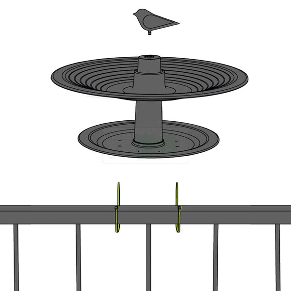 Abreuvoir Finch Ivoire