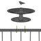 Vogelbad Finch Taupe