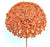 ROUILLE - Hortensia en acier Corten petit