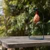 Support de mangeoire à oiseaux avec oiseau S