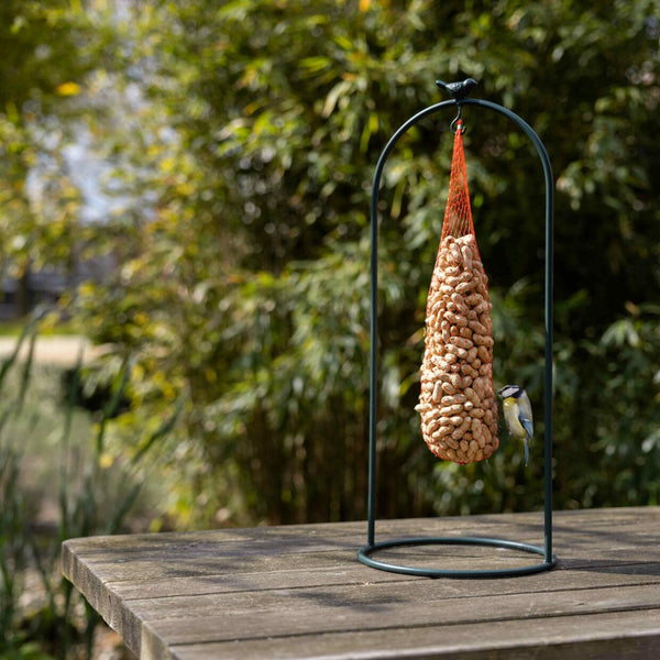 Support de mangeoire à oiseaux avec oiseau L