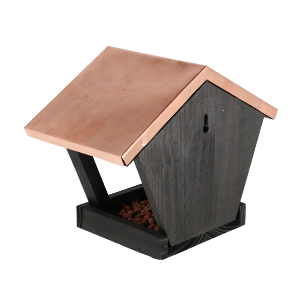 Esschert Design muurvoedertafel zwart koper
