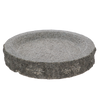 Bain d'oiseaux rond en granit L
