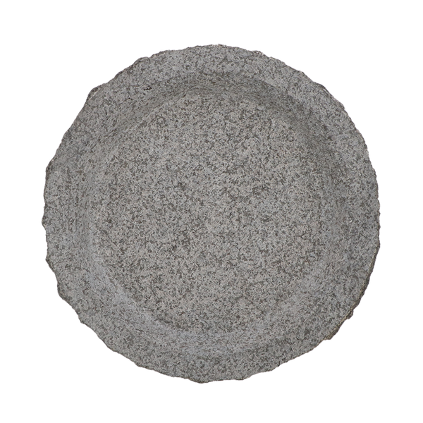 Bain d'oiseaux rond en granit L