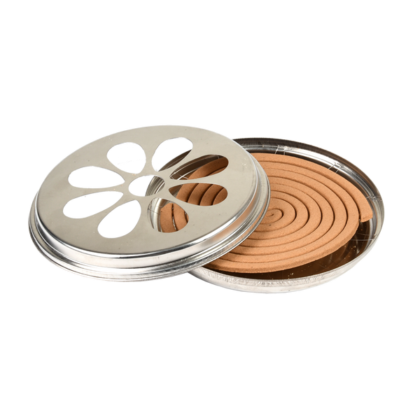 Spirales de citronnelle en zinc