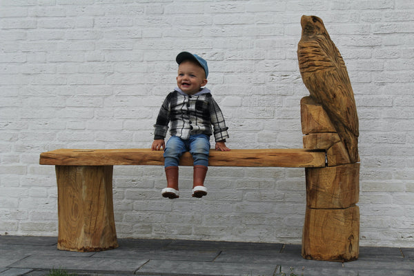 Sculpturen Bank arend